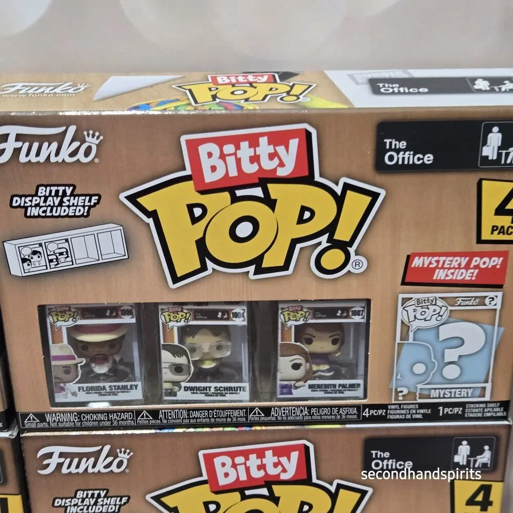The Office Funko Bitty POP Mini Figures 4 Boxes 16 Total Dwight Michael Erin